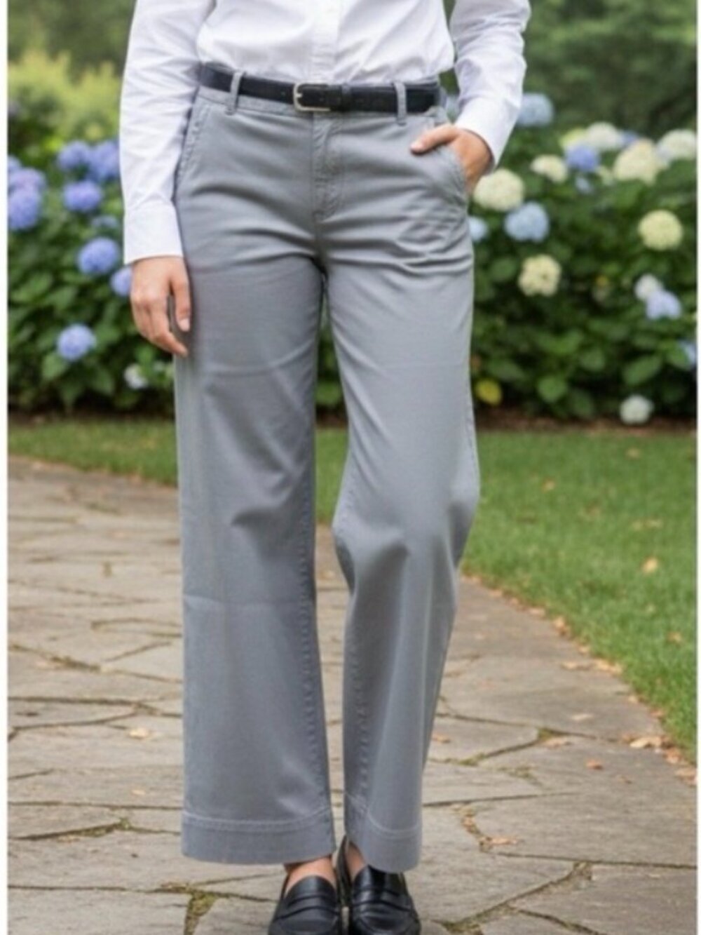 J Crew grey Chino pants 6 cotton